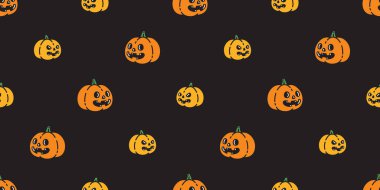 balkabağı desensiz cadılar bayramı vektörü Jack o fener karakteri karalama kiremit kaplama eşarp yalıtılmış hediye ambalajı tekrar duvar kağıdı