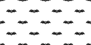 Yarasa pürüzsüz desen Cadılar Bayramı iskelet iskelet kafatası uçan kanat vektörü hayalet hayalet karikatür karalama hediye kağıt kaplama arka plan tekrar duvar kağıdı eşarp izole şeytan çizim de