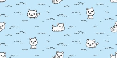 Köpek desensiz pofuduk köpek yavrusu kar karikatürü vektör karalama cairn terrier spaniel kaniş Yorkshire evcil hayvan fayanslı arka plan hediye paketi kağıt duvar kağıdı resimli eşarp izole 