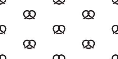 Simitsiz kraker desenli fırın karikatür karikatür vektör çerez çerez atıştırmalık ekmek eşarp yalıtılmış karo kaplama kağıdı tekrar duvar kağıdı illüstrasyon tasarımı