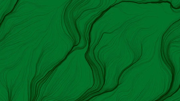 Темно Зеленый Фон Концепции Фон Современными Полосами Волнистые Полосы Оливкового — стоковое фото