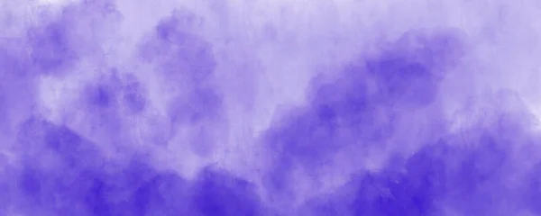 Abstract Purple Watercolor White Background Watercolor Splash Drawn Hand — Stock Photo, Image