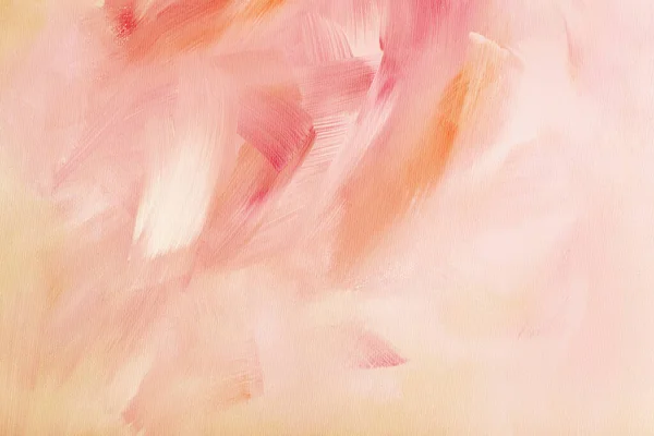 Fondo Texturizado Pastel Rosa Abstracto Pinceladas Sobre Papel Arte Contemporáneo — Foto de Stock