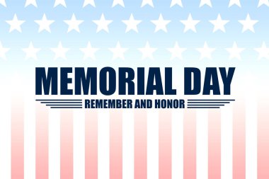 Anma Günü yazılı Amerikan bayrağı. Anma Günü vatansever imaj geçmişi