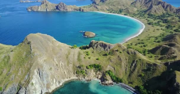 Komodo Ulusal Parkı Labuan Bajo Doğu Nusa Tenggara Endonezya Daki — Stok video