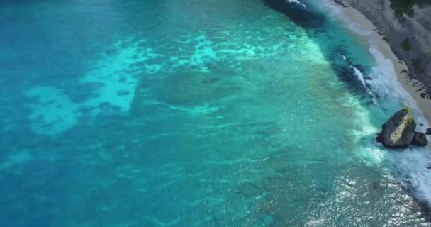 Вид Повітря Поблизу Точки Зору Тисячі Островів Пляжу Атух Нуса — стокове відео
