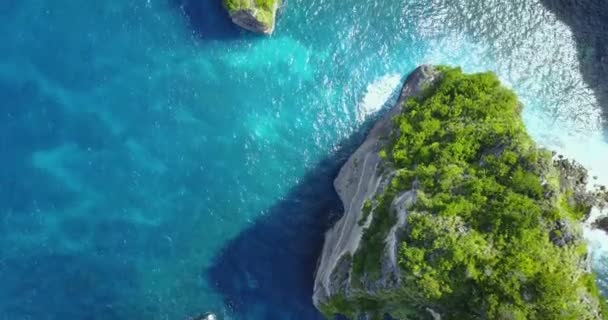 Вид Повітря Поблизу Точки Зору Тисячі Островів Пляжу Атух Нуса — стокове відео
