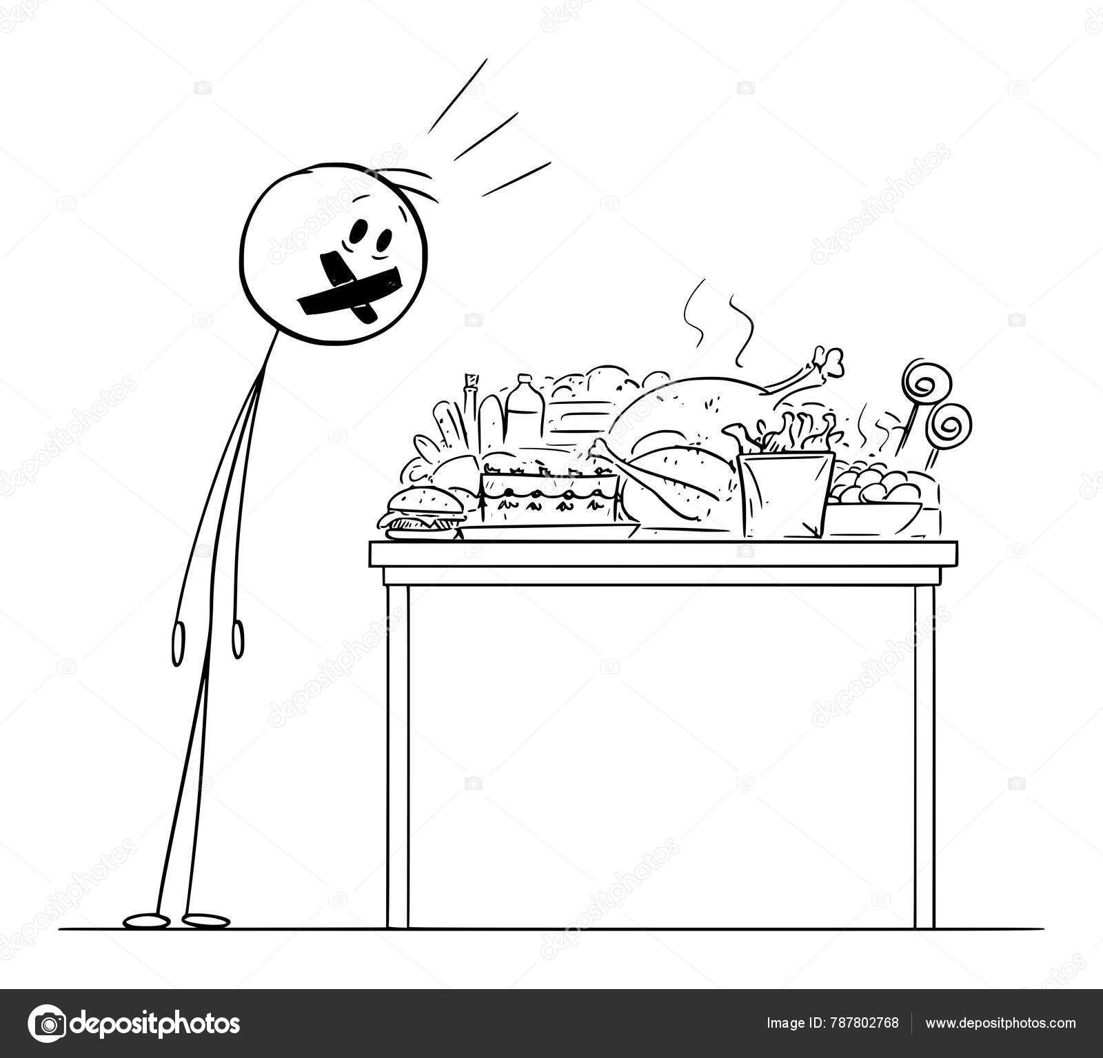 Hunger stick Stock-vektorer, royaltyfrie Hunger stick illustrationer |  DepositPhotos, image size:1600x1535