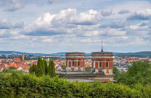 Kilátás Történelmi Város Bamberg Franconia Németország — Stock Fotó