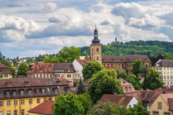 Pohled Historické Město Bamberg Franconia Německo — Stock fotografie