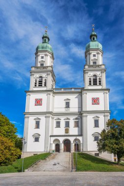 Barok Saint Lawrence Bazilikası Kempten (Bavyera, Almanya)