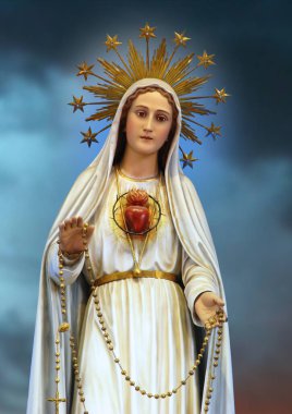 Our Lady of Fatima clipart