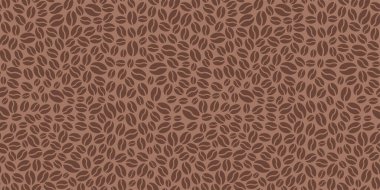 Kahve çekirdeği aromasız moka rengi. Kahve arkaplanı. Soyut basit içki baskısı. Moda rengi 2025. Vektör illüstrasyonu