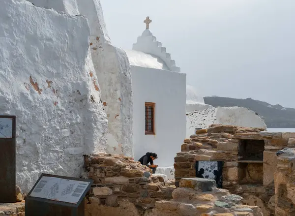 Ortodoks Paraportiani Kilisesi Yunanistan 'daki Mykonos adasının bir simgesidir.
