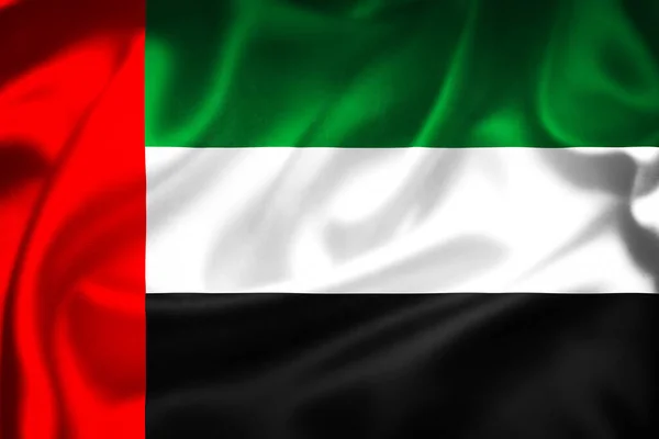 Grunge Illustration Der Flagge Der Vereinigten Arabischen Emirate Konzept Der — Stockfoto