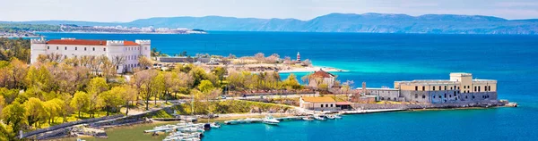 Город Кралевица Заливе Кварнер Достопримечательности Панорамный Вид Адриатическое Побережье Хорватии — стоковое фото