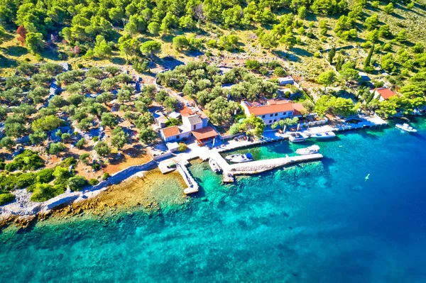 Katina Insel Schmale Meerpassage Kornati Inseln Nationalpark Archipel Von Dalmatien — Stockfoto