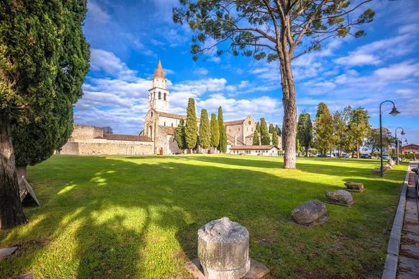 Basilica Santa Maria Assunta Ancient Aquileia Unesco World Heritage Site — Stok fotoğraf