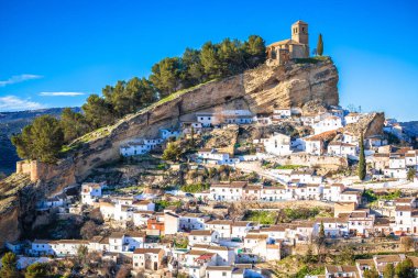 Scenic white village of Montefrio near Granada, Andalusia region of Spain