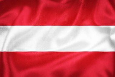 Grunge 3D illustration of Austria flag, concept of Austria 