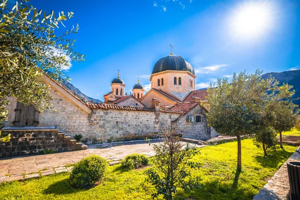Церква Святого Миколая Старому Місті Котор Узбережжі Чорногорії — стокове фото