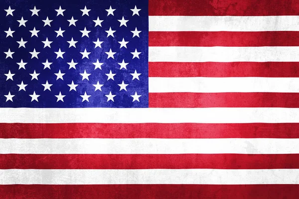 Гранж Иллюстрация Флага Сша Концепция United Stares America — стоковое фото