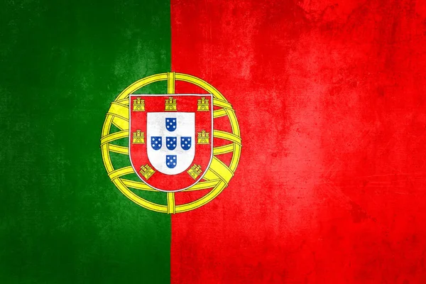Grunge Ilustração Bandeira Portugal Conceito Portugal — Fotografia de Stock