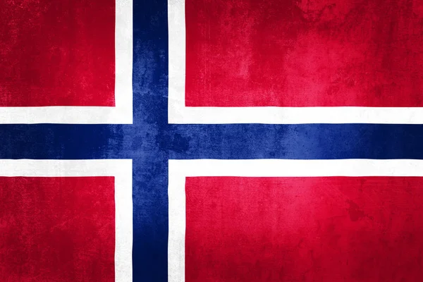 Grunge Ilustración Bandera Noruega Concepto Noruega — Foto de Stock