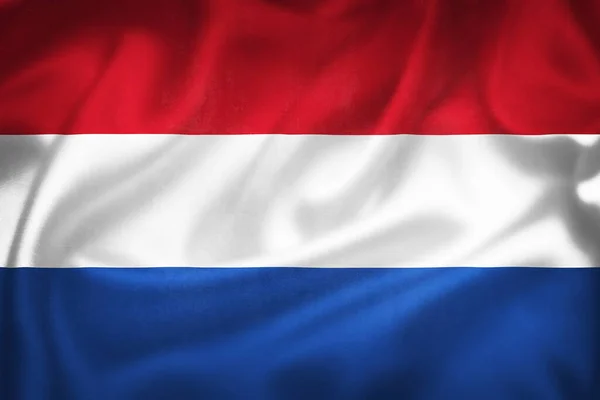 Grunge Kuva Alankomaiden Lipusta Käsite Hollanti — kuvapankkivalokuva