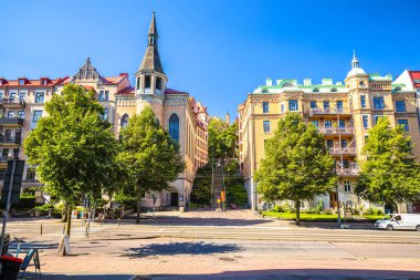 Göteborg Caddesi Mimari Manzarası, İsveç Vastra Gotaland Eyaleti