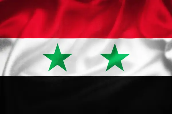 Grunge 3D illustration of Syria flag, concept of Syria