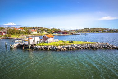 Donso island in Gothenburg archipelago scenic coastline view,  Goteborg Municipality, Vastra Gotaland County, Sweden clipart