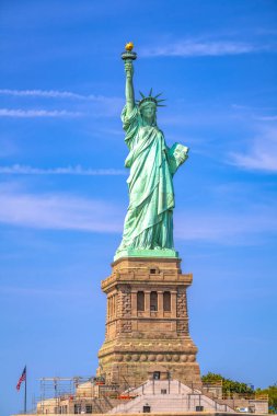 New York Körfezi manzaralı Özgürlük Anıtı, Amerika Birleşik Devletleri