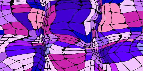 明るいステンドグラスのテクスチャ 抽象的なモザイクベクトルの背景 幾何学的な多色のテクスチャ 小冊子 ポスター チラシ ウェブデザイン — ストックベクタ