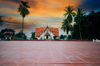 phumin tapınağı Tayland 'ın kuzeyindeki Nan eyaletindeki en popüler seyahat yerlerinden biri.