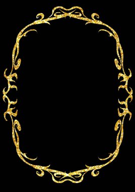 Dekoratif sanat nuovo çiçekli boş çerçeve biçimi metin yeri ve boşluk ile dikey biçimi