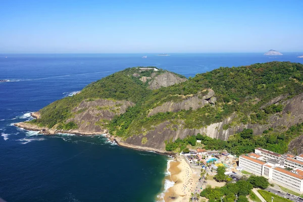 Rio Janeiro Naturlandskap Från Morro Urca Hill Brasilien — Stockfoto
