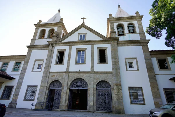 Fachada Abadia Mosteiro São Bento Rio Janeiro Brasil — Fotografia de Stock