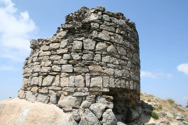Τείχος Ενός Παλιού Κάστρου Των Ναϊτών Στο Τολέδο — Φωτογραφία Αρχείου
