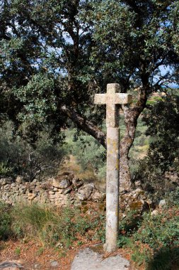 Taş haç, İspanya ve Fransa 'yı geçen bir Hristiyan hac yolu olan Camino de Santiago' da bulunan bir semboldür..