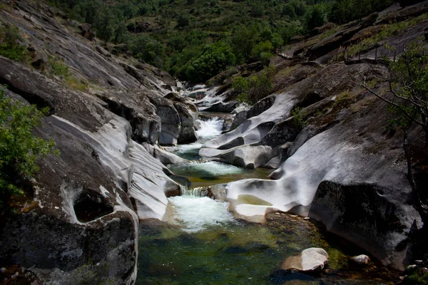 Los Pilones Sind Dreizehn Natürliche Becken Die Sich Naturpark Garganta — Stockfoto