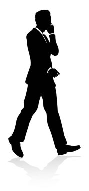 Çok kaliteli bir iş adamı silueti