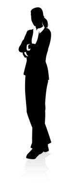 Çok kaliteli bir iş adamı silueti