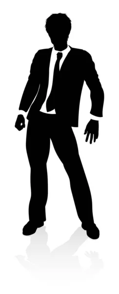 Very High Quality Business Person Silhouette Vector Graphics