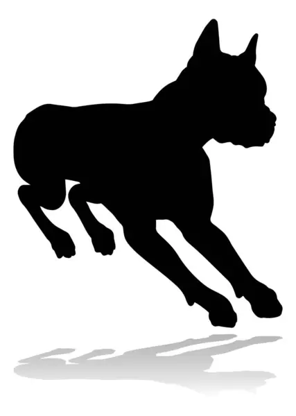 Detailed Animal Silhouette Pet Dog Royalty Free Stock Vectors