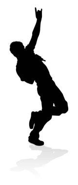 Bir şarkıcı pop, country müzik, rock yıldızı ya da hip hop şarkıcısı.