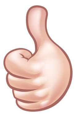 Çizgi film el simgesi grafiği