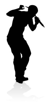 Bir şarkıcı pop, country müzik, rock yıldızı ya da hip hop şarkıcısı.