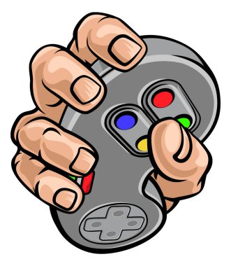 Oyuncuların el ele tutuştuğu bir oyun denetleyici