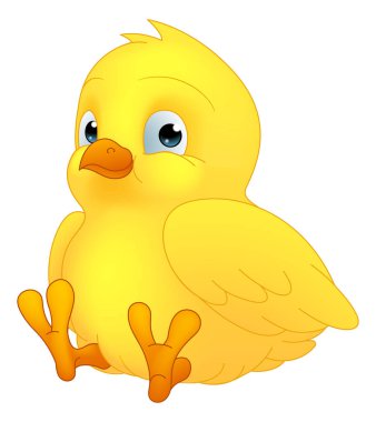 Paskalya pilici sevimli çizgi film karakteri maskotu